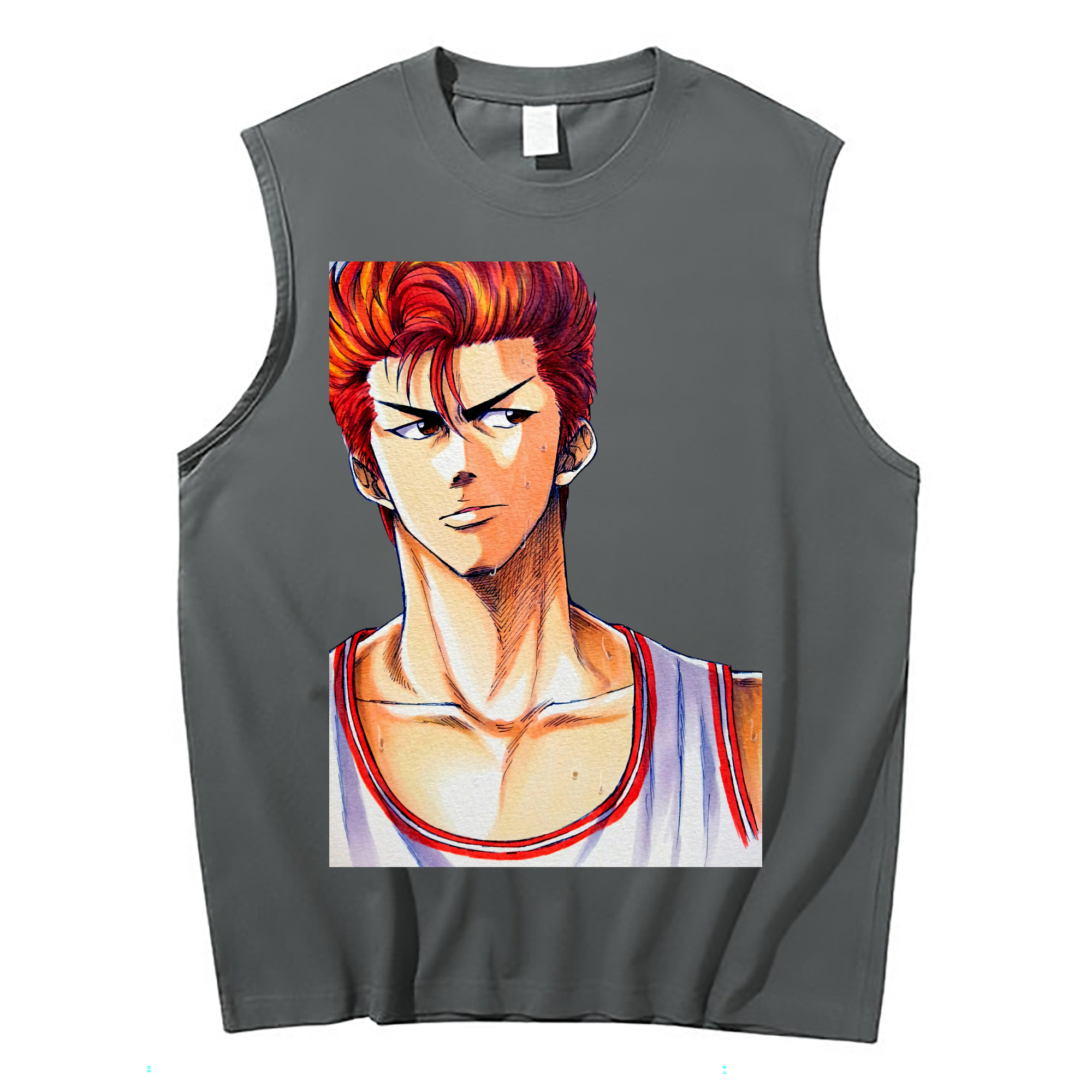 （画像用） SLAM DUNK／スラムダンク コットン100％タンクトップ（フロントプリント）